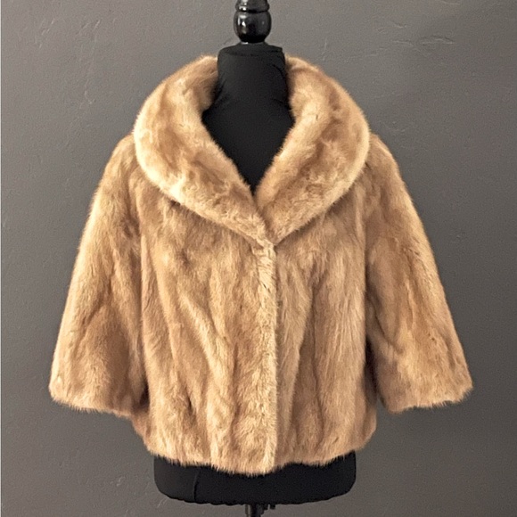 Adelle Furs Jackets & Blazers - Pastel Mink Jacket
